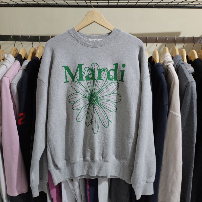 sweater crewneck Mardi mercredi original second