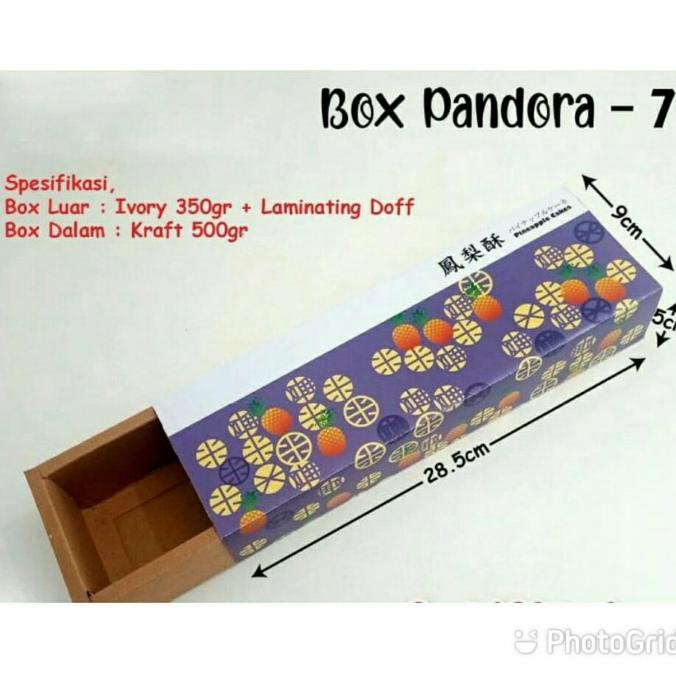 

IMLEK !! Box Kylie Pandora 7 - Box CNY/Imlek Nastar Taiwan ( 5pcs ) TERLARIS