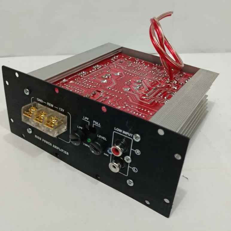 Promo kit modul subwoofer aktif 12 volt kit bastube aktive monoblock