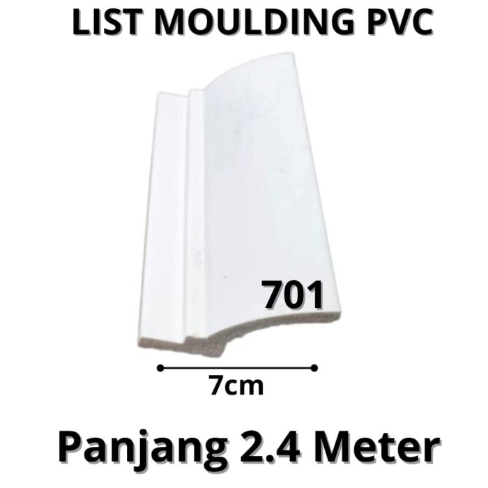 Promo List Wall Moulding Pvc