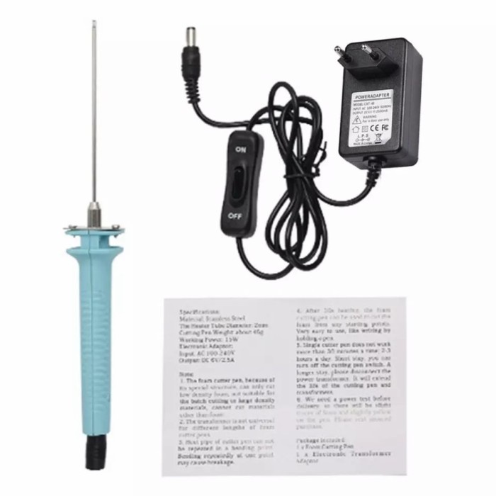 

Terbaru Styrofoam Cutter - Alat Pemotong Gabus Busa- Art Craft Seni Promo Terlaris