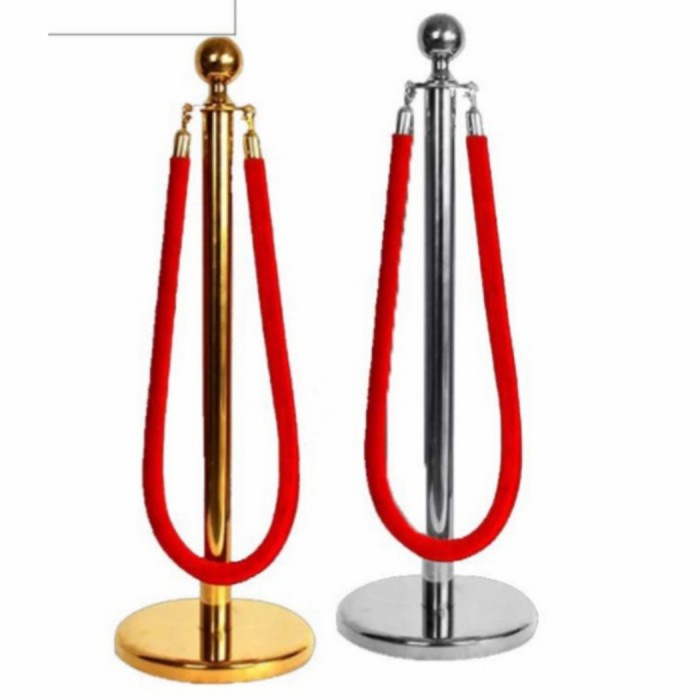 

Terbaru Tiang Antrian Bulat Tinggi 95Cm / Tiang Pembatas / Tiang Antrian Promo Terlaris