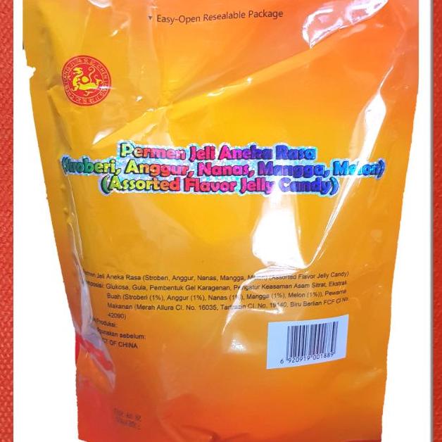 

Permen Jeli Aneka Rasa Buah 500Gr