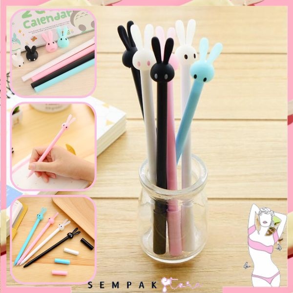 

SS Pulpen Pena Bentuk Karakter Kepala Kelinci Bolpen Karakter Bunny Lucu Unik Pulpen Karakter Gel Imut Pulpen Gel Pena