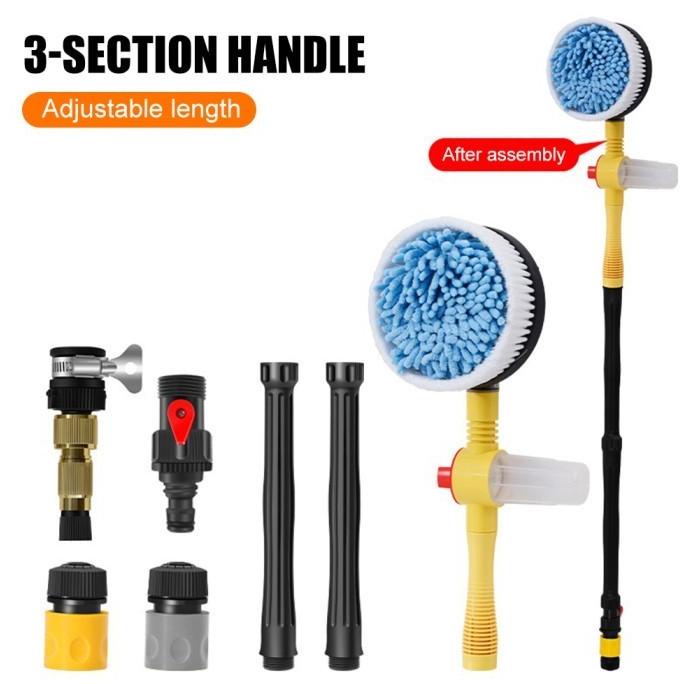 Sikat Microfiber Cuci Mobil Otomatis Mikrofiber Shampo Mobil Gagang