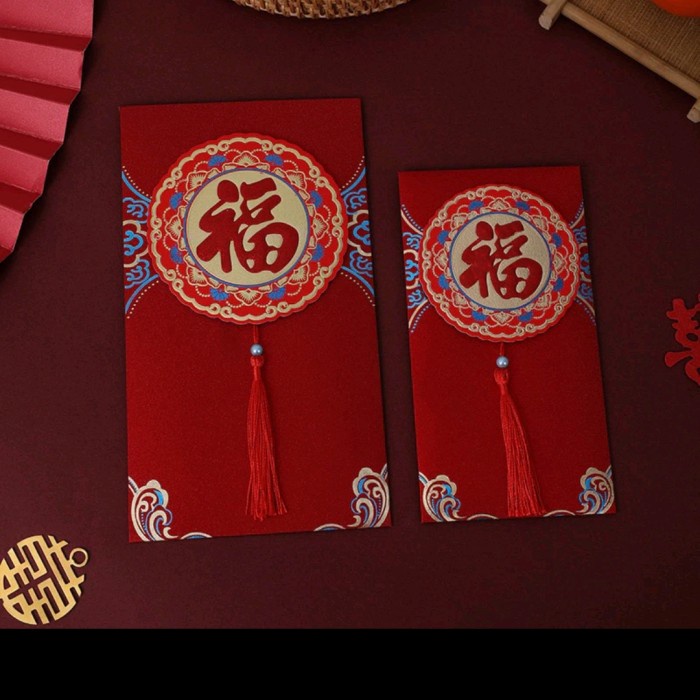 

New! 0#2411 2412 Angpao imlek tahun baru CNY 2024 tahun naga premium Limited