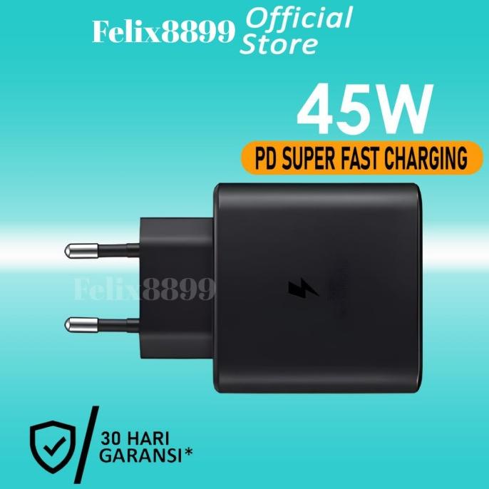 Terbaru CHARGER SAMSUNG GALAXY A73 A73 5G ORIGINAL 45W SUPER FAST CHARGING ,,