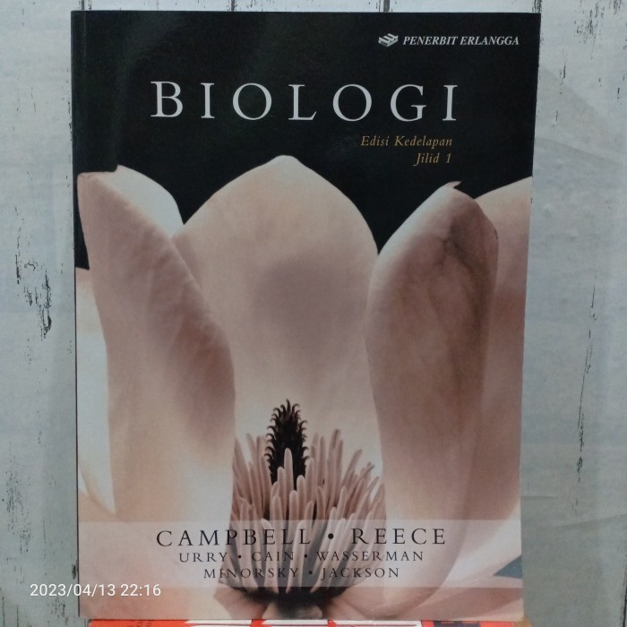 BUKU ORI BIOLOGI Edisi 8 Jilid 1 By Campbell - Reece - Urry Cain Dkk