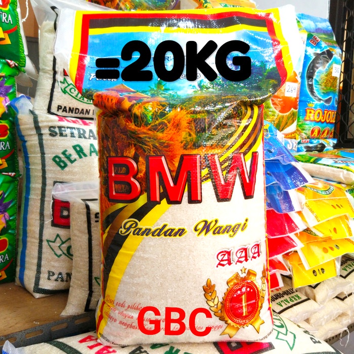 

BERAS SUPER BMW AAA ASLI PANDAN WANGI 20KG