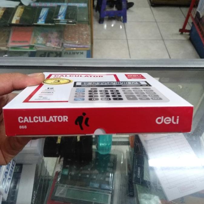 

Terbaru! Calculator deli smart 868 12 digit