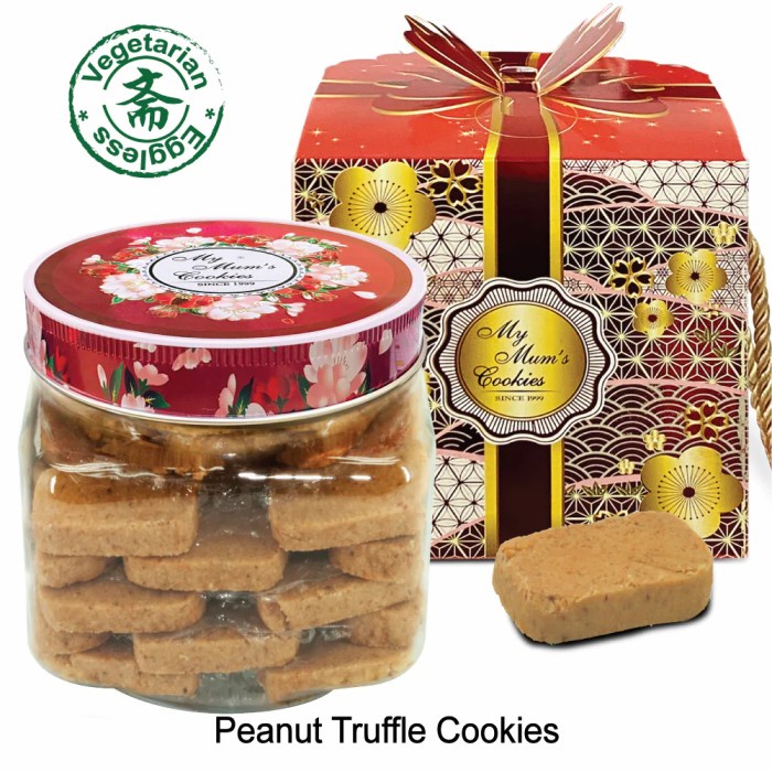 

MY MUM'S COOKIES PEANUT TRUFFLE (VEGETARIAN)