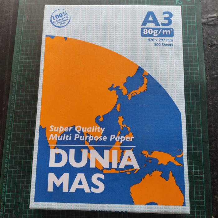 

Terbaru Kertas Hvs A3 80Gr Dunia Mas Promo Terlaris