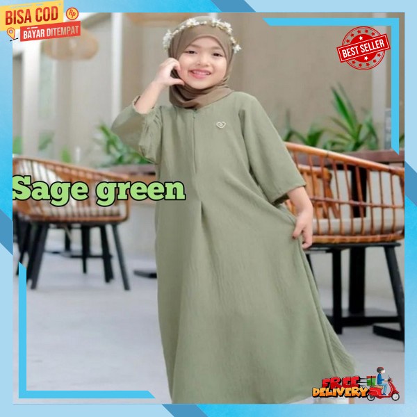 Baju Kaptan Anak2 Viral Bajy Kaftan Murah Premium Dress Usia 4 5 6 7 8 9 10 11 12 Tahun Kaftsn Model