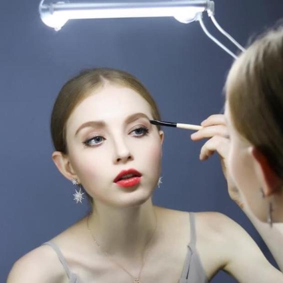 Lampu Neon Dim Light Dimmer Lampu Led Make Up Beauty Bright Led Lamp Rias Wajah Dandan Lampu Tidur G