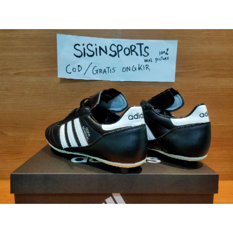 [SPORTY COLLECTION] SEPATU BOLA ADIDAS COPA MUNDIAL BLACK FG/SEPATU SEPAK BOLA