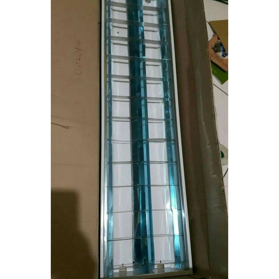 Kap Lampu Neon Rm 2 X 16 Watt Panjang 120Cm / Lampu Neon Plafon