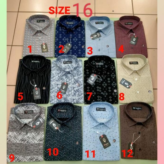 Best Sales Kemeja Pria Vordelo Motif Corak Original