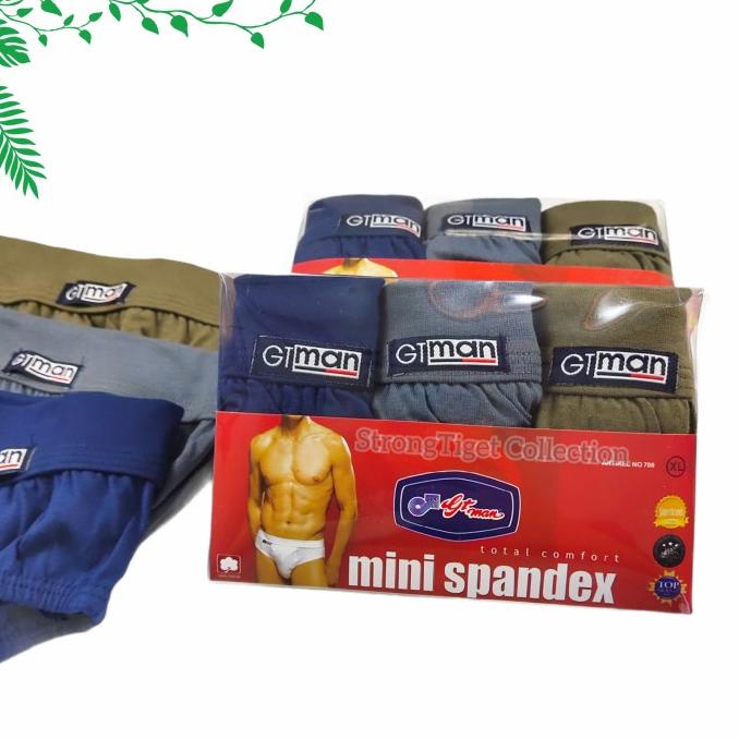 celana dalam CD boxer sempak pria gtman gt-man rider mini spandex