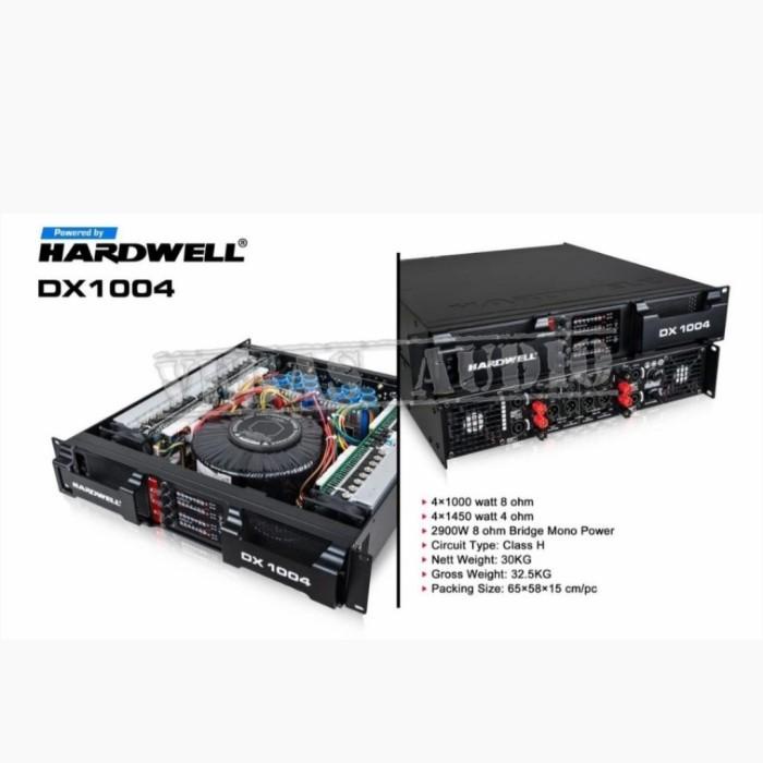HARDWELL DX 1004 POWER AMPLIFIER 4CHANNEL ORIGINAL