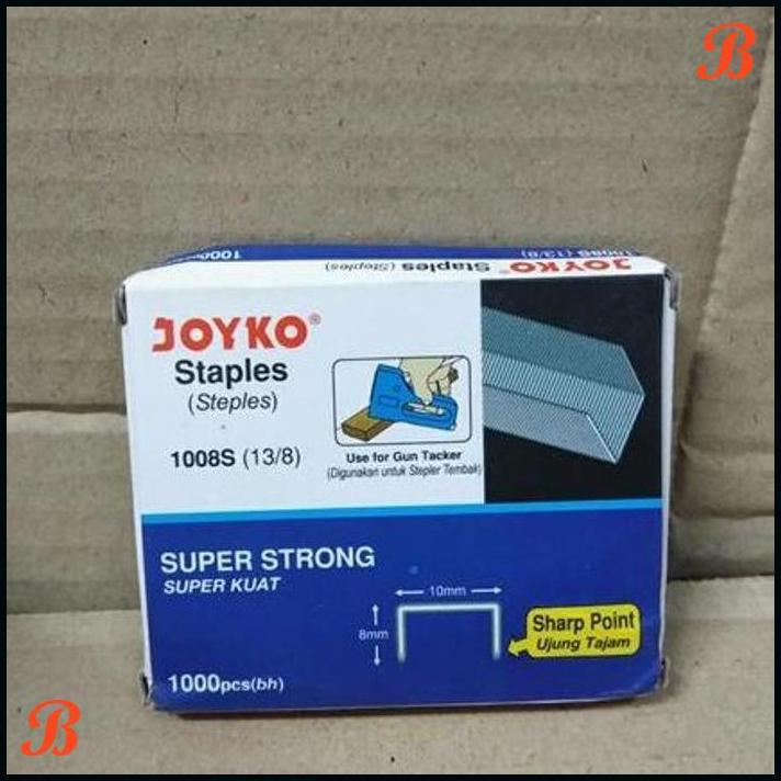 

| FH | ISI STAPLES STAPLER TEMBAK JOYKO 1008S 13 8