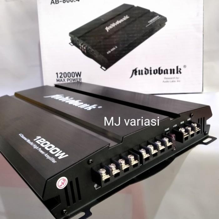 POWER AUDIO MOBIL POWER AMPLIFIER 4CHANEL