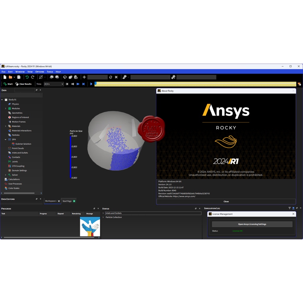 ANSYS Rocky