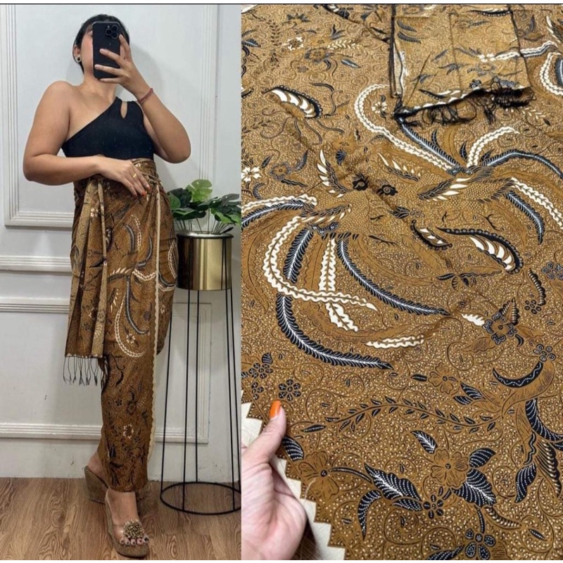 sutra paris motif batik klasik