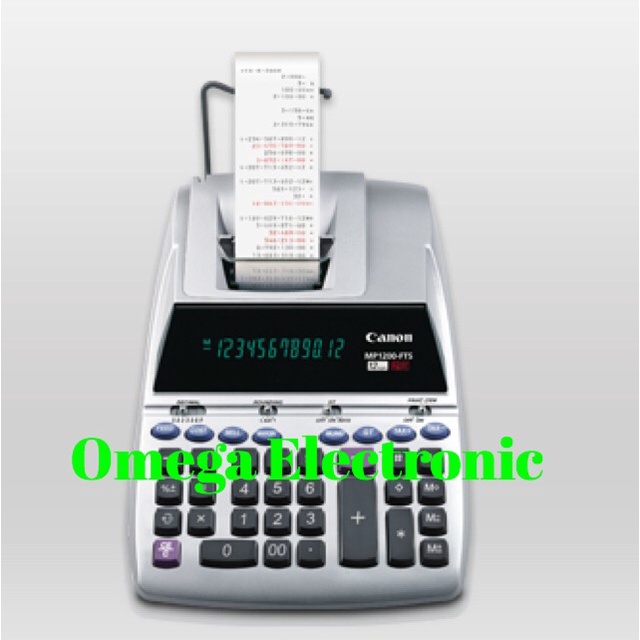 

CANON CALCULATOR MP1200-FTS PRINTING STRUK KASIR KALKULATOR 12 DIGITS ORIGINAL TERBARU