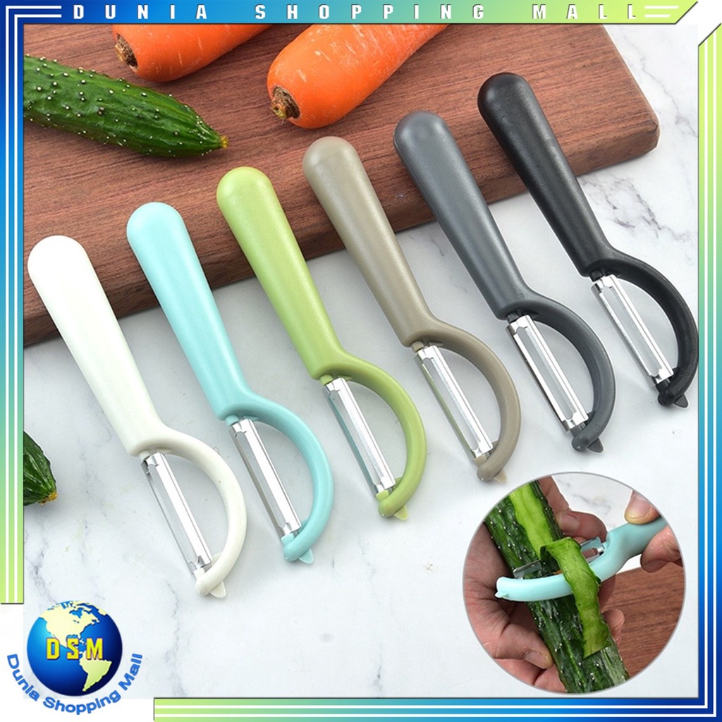 DSM Peeler Pengupas Buah Kentang Wortel Fruit Slicer Pisau Kupas Bahan Stainless Steel Murah