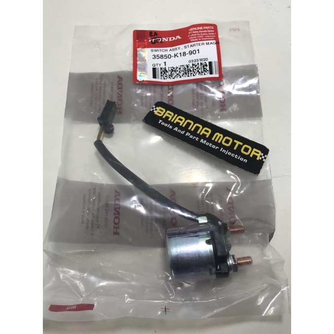 RELAY STATER BENDIK - VERSA ORIGINAL HONDA 35850 K18 901