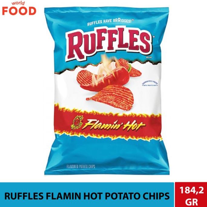 

NEW PRODUK RUFFLES FLAMIN HOT POTATO CHIPS !!!!!