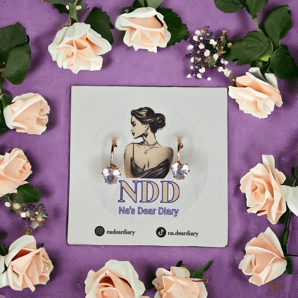 ANTING TITANIUM EMAS ANTI KARAT WANITA KOREA 300E XUPING PERHIASAN