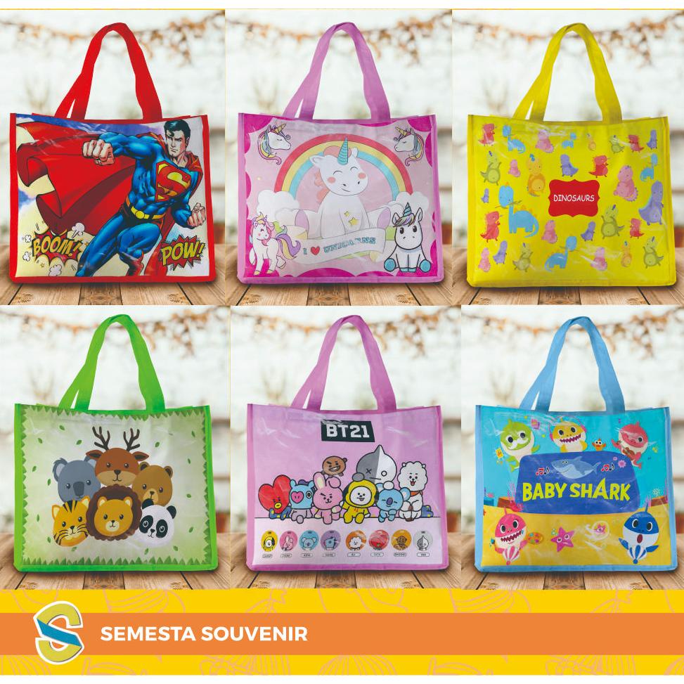 

Ready!!!(COD) Tas Ultah / Tas Ulang tahun Anak / Goodie Bag Hampers Souvenir
