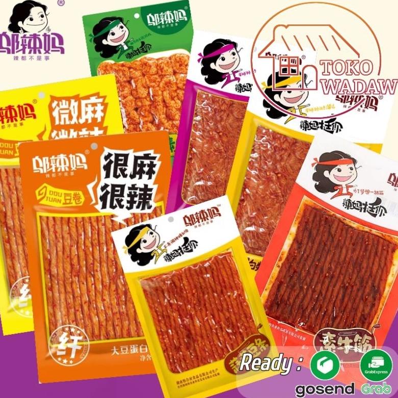 

Ready BPOM [HALAL VEGE] WULAMA Gluten 100g (Cemilan Snack Vegetarian) latiao/la tiao