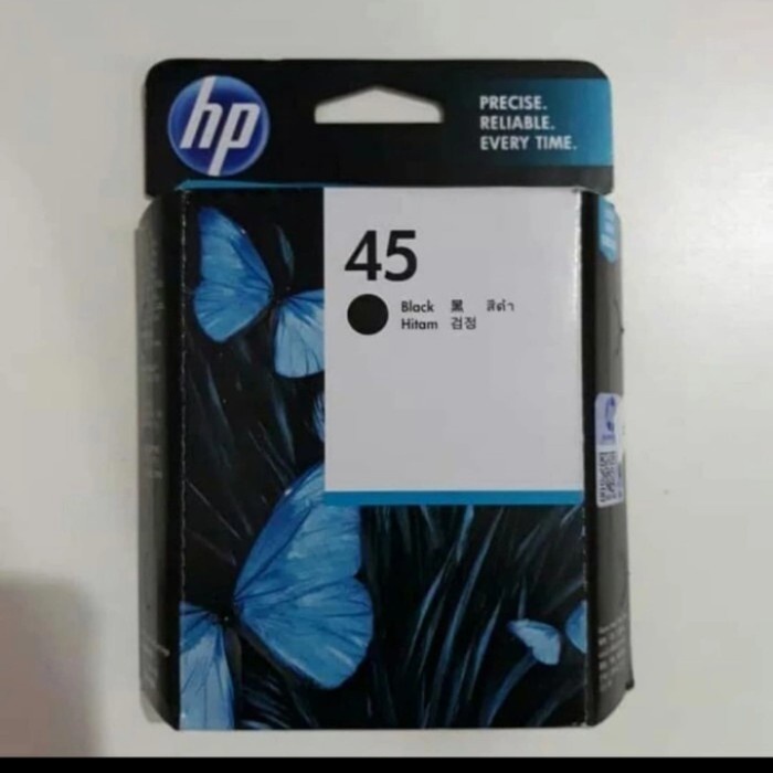 Tinta Hp 45 Black For Hp Deskjet 920C/930C/948C/950C/955C/955C-Ap/957 Ready