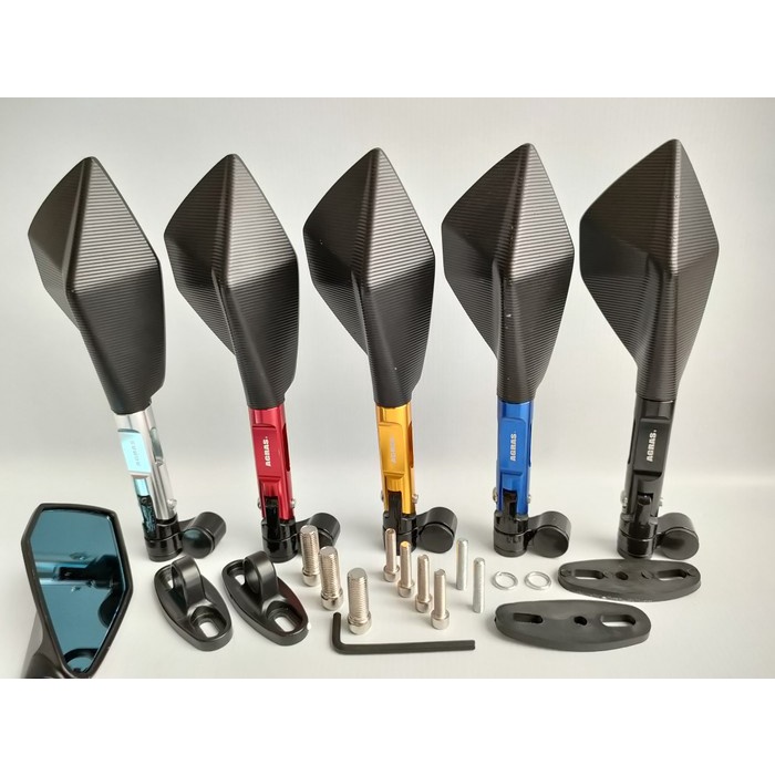 Spion Tomok V2 V5 Agras Alumunium Cnc Universal Motor