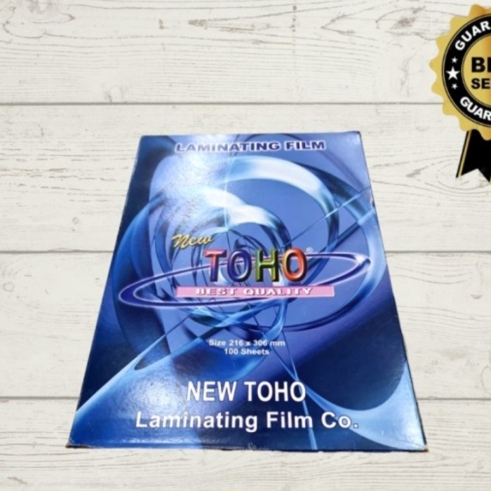 

PLASTIK LAMINATING TOHO A4 100 MICRON