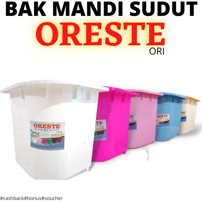 Bak Mandi / Bak Air Sudut Bahan Pvc Oreste