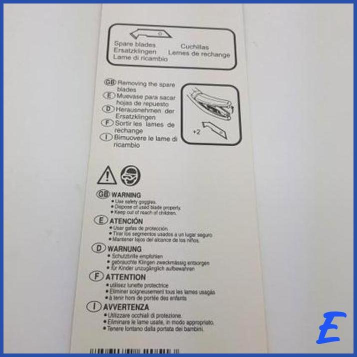 

| WR | PLASTIC CUTTER - ACRYLIC CUTTER - MIKA MERK AMTECH