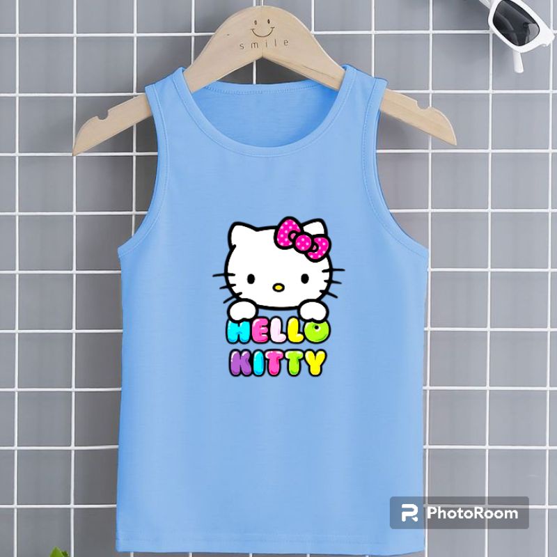 singlet/dalaman anak perempuan 2-8 tahun