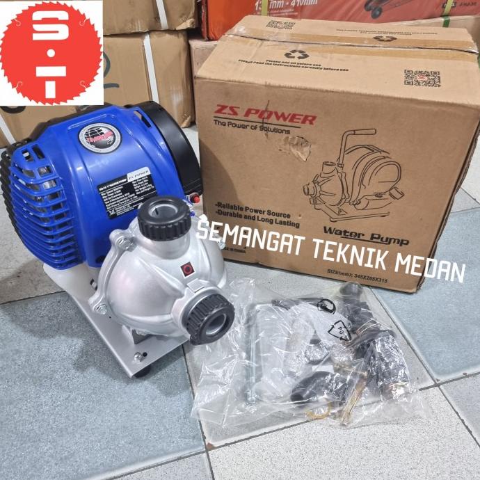 XG10 MESIN BENSIN POMPA AIR SAWAH HISAP WATER PUMP 1" 1 INCH ZS-POWER