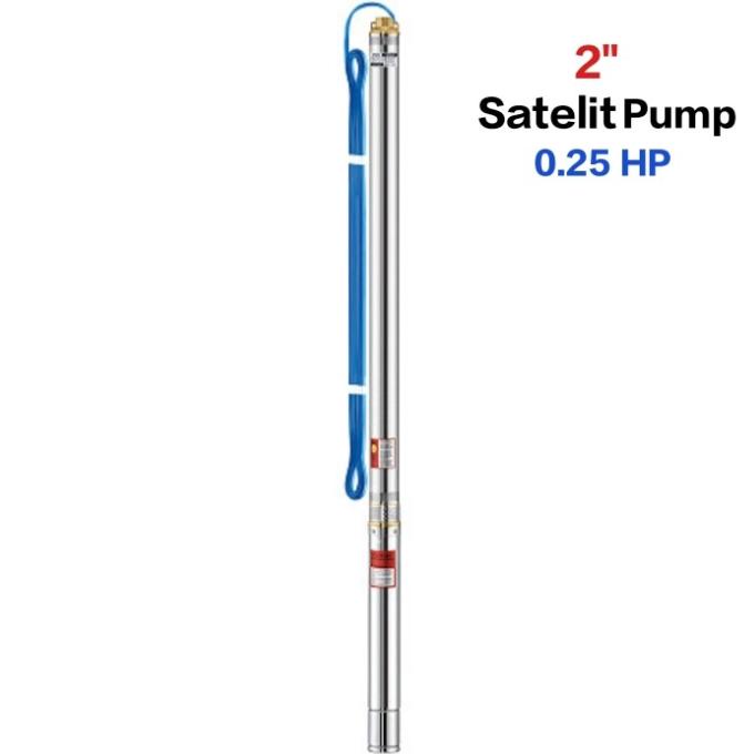 Pompa Air Satelit Submersible Pump 2 " Nasional MC Pump + kabel biru t