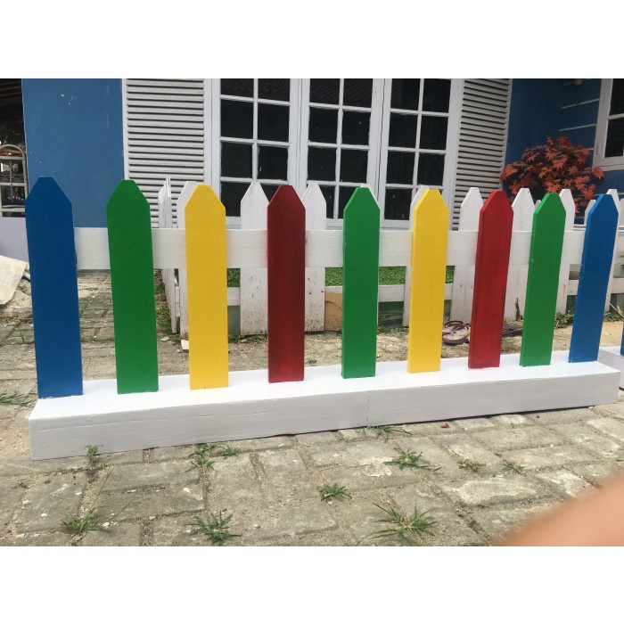 Terbaru Pagar Pager Pembatas Tempat Bermain Anak Tk Dirumah Warna Warni Promo Terlaris