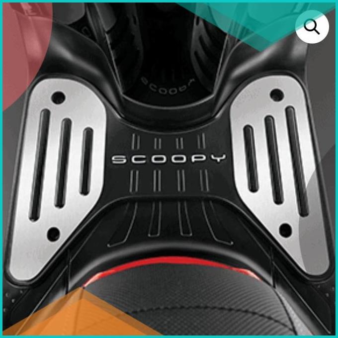 Aksesoris Motor Scoopy 2021 - Karpet Rubber Step Floor Honda Scoopy -