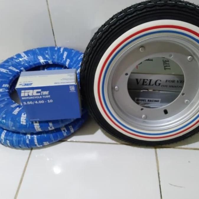 Velg Vespa Ban Banci Ring10 Mekr Irc / 1 Set