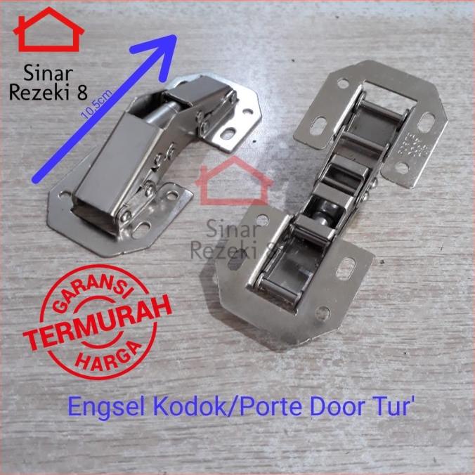 Engsel Kodok / Engsel Sendok Tanpa Bobok 90 Derajat Pintu