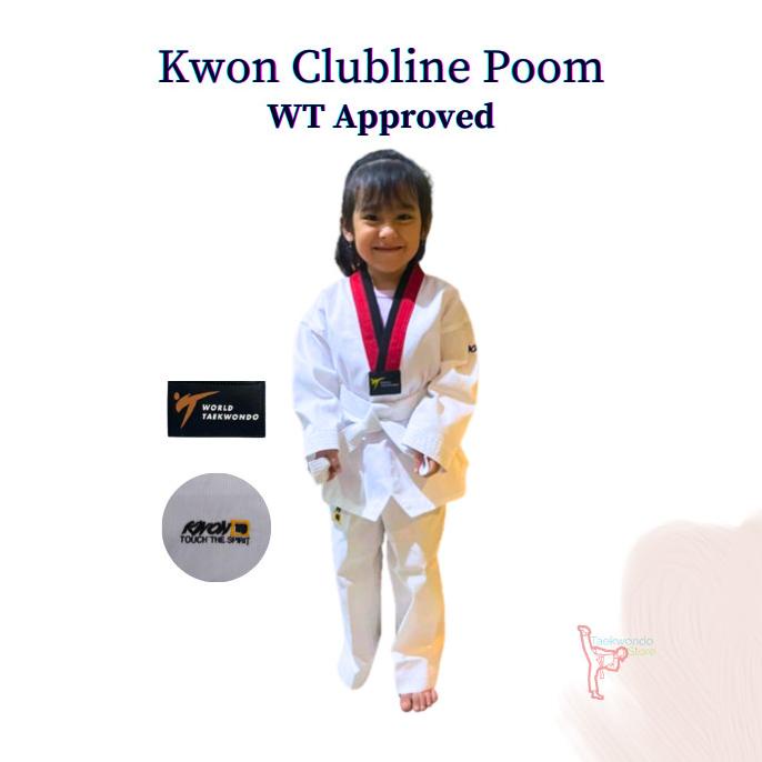 Baju Taekwondo Kids - Kwon Clubline POOM