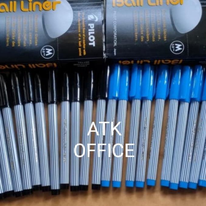 

pulpen Pen Balliner pilot Sepak (12pcs) Pilih Warna Hitam /Biru