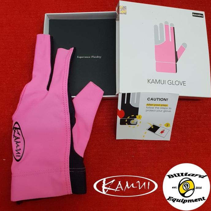 Kamui Glove Pink | Sarung Tangan Billiard