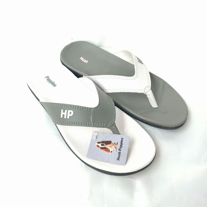 Sandal Jepit Hush Puppies Casual Sandal Kulit Pria / Wanita Premium